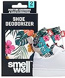 SmellWell - Scented Shoe Deodorizer Inserts - Odor