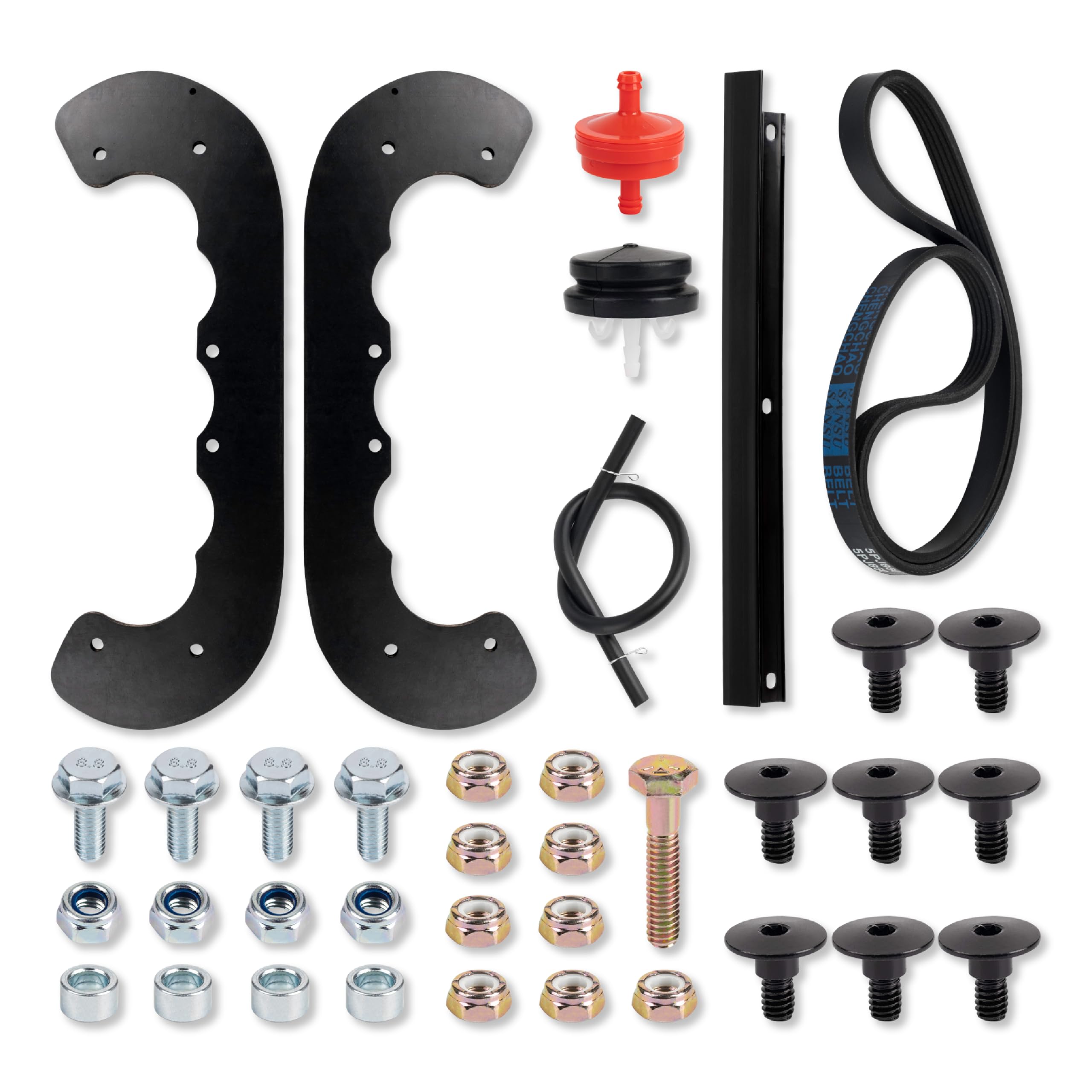 Photo 1 of ***JUST RUBBER PADDLES NO KIT*** BlueStars 99-9313 Rubber Paddles 55-8760 Scraper Blade 95-6151 Drive Belt and Hardware Kits - for Toro CCR Snowblower CCR2000 CCR2400 CCR2450 CCR2500 CCR3000 CCR3600 CCR3650 Snow Blower
