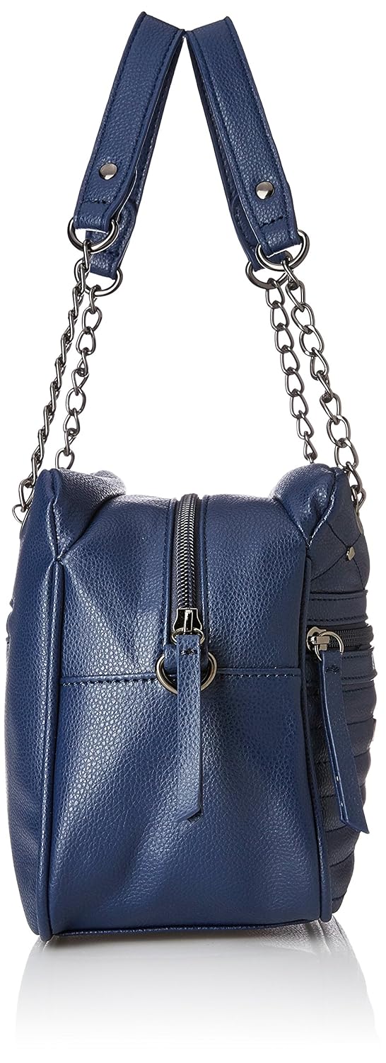 caprese pepa women's satchel (navy)