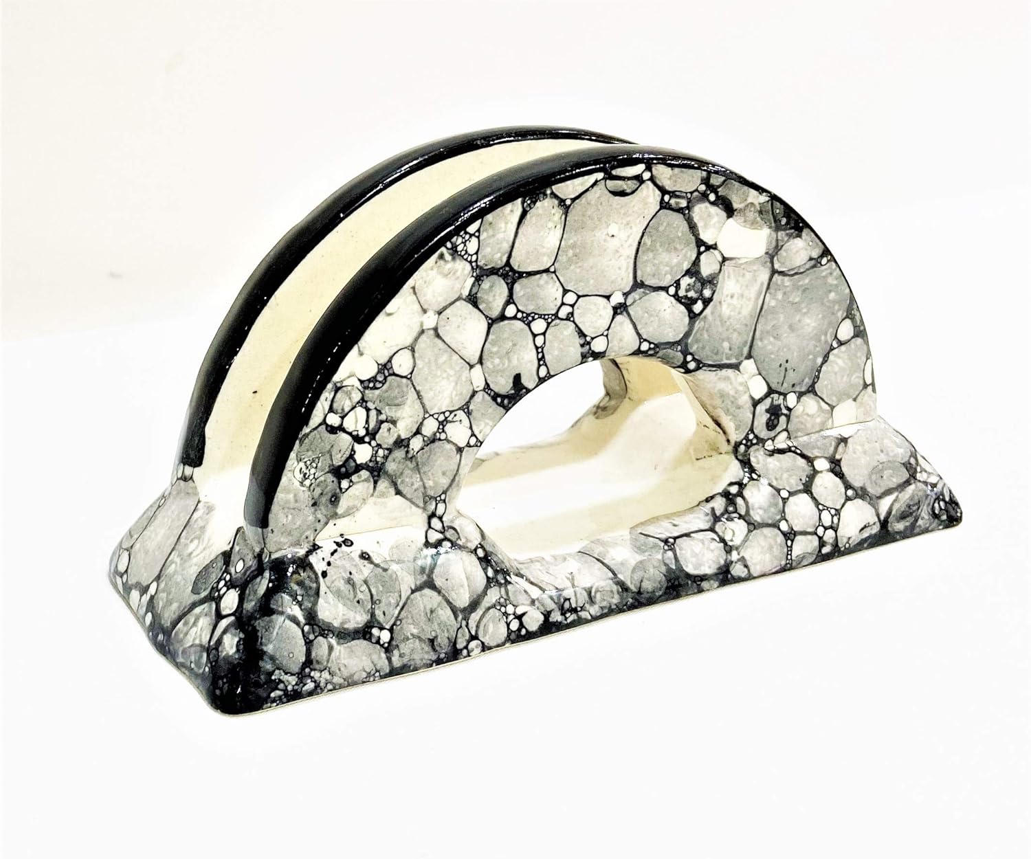 Buy Your Local Shop™ Ceramic Napkin Holder in Handmade Pottery