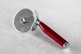 KitchenAid Pizza Cutter Stainless Steel Empire Red Slicer view 7