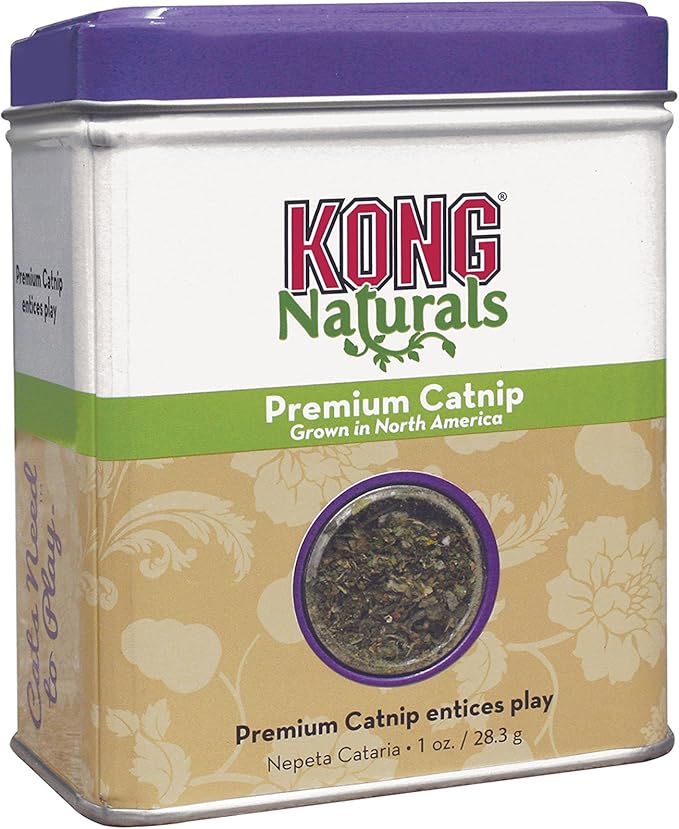 kong naturals catnip spray