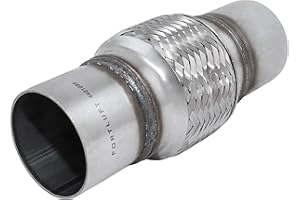 FORTLUFT Exhaust Flex Connector With Extension Pipes (2.50''x4.00''x8.00''/63.5x102x203mm)