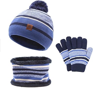 baby scarf and gloves