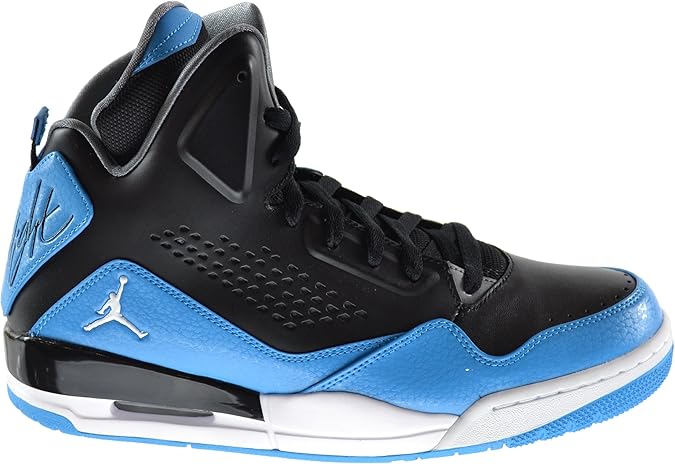 Amazon.com | Jordan SC-3 Men's Basketball Shoes Black/White-Dark Powder Blue-Cool Grey 629877 