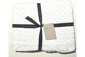 HOME GOODS Piubelle Piu Belle Portugal 100% Cotton-Hotel Luxury Matelasse All Season, Lightweight Quilt Coverlet Bedspread Textured Raised Patterns (King (U.S. Standard), Inup Marigold)