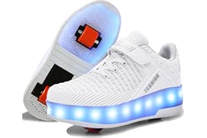 Ufatansy Uforme Roller Shoes Colorful LED Lights Children Light Skate Shoes Fashion Sneakers for Girls Boys