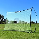 QUICKPLAY Tekkers Soccer Rebounder Net for Passing &amp; First Touch | Loop-pass return technology, Weighted base frame, 90-second Flexi-Post setup, 5-layer net, Solo &amp; team drills