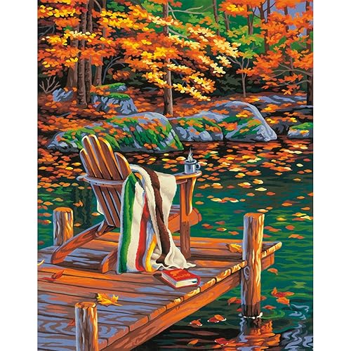 Dimensions Paintworks Paint by Numbers Vintage Collectibles Paint Kit