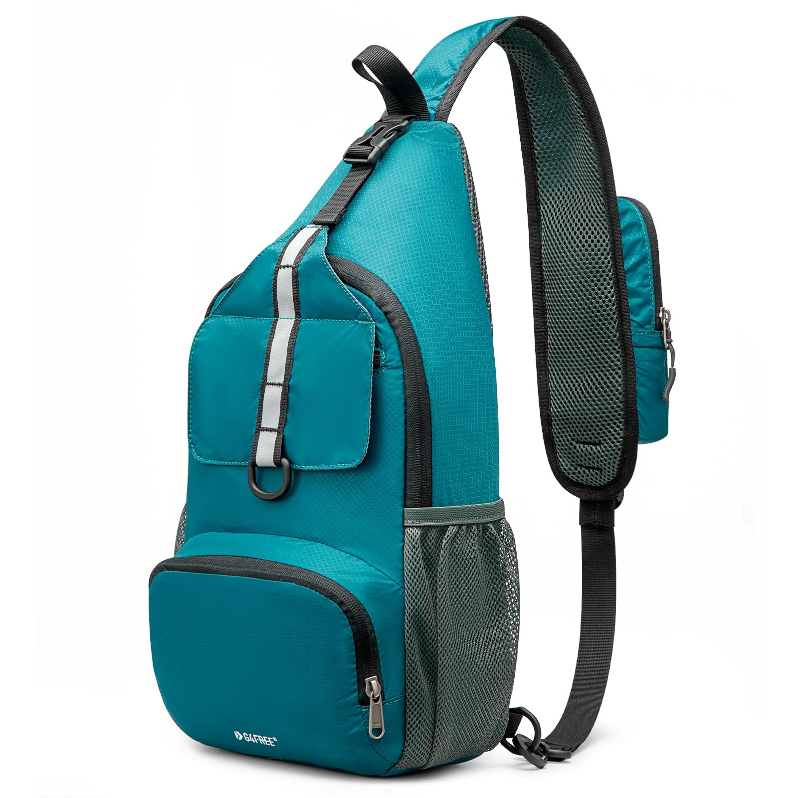 G4Free Lightweight Sling Shoulder Bag Foldable Chest Crossbody Backpack Pack Daypack for Outdoor Cycling Travel Hiking Walking Men Women