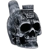 Drembok Authentic Aztec Death Whistle - Loud Signal or Screaming - Unique Instrument for Collectibles, Pranks, Goth Halloween Weird Gifts, Ancient Sounding War Horn Silbato de la Muerte Decor