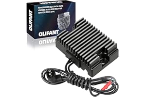 OLIFANT Voltage Regulator Rectifier For Harley Davidson Electra Glide Tour Glide FLT FLHT 89-96/Big Twin EVO Dyna Heritage Softail 89-99 74519-88 74519-88A (3 Wire)