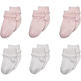 Jefferies Socks Unisex-Baby Newborn Bubble Stitch Rock-A-Bye Bootie 6 Pair Pack