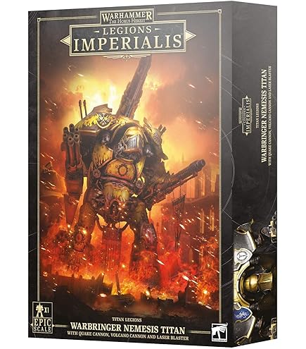 インペリアリス タイタン レギオン ウォーマスター ヘヴィバトルタイタン Amazon.com: Warhammer Games Workshop Legions Imperialis