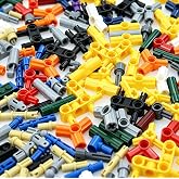 Technic Parts ,Pin Liftarm Beam Axle Panel Car Building Blocks MOC 370PCS | Compatible with Mainstream Brands, Includes Technical Axle and Pin Connector Parts, Suitable for MOC Projects, Technic Pieces