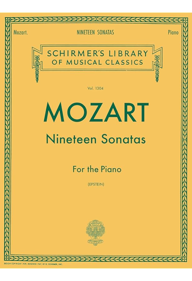Mozart 21 of His Most Popular Pieces: for the Piano Including