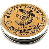 Honest Amish Original Beard Wax - All Natural and Organic- 2 ounce