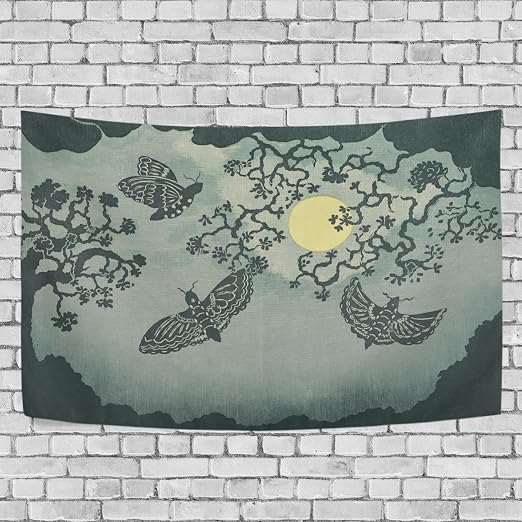 Amazon De Tjdy Motten Leinwand Modern Art Diy Stil Quer Wand