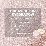 Oulac Shimmer Eyeshadow Pearl Finish Pearl Pink Duo 06g P04 Shell view 8