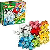 LEGO DUPLO Classic Heart Box 10909, First Bricks Building Toy, Educational Activity and Development Set, Early Learning Toys