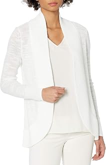 Lilly Pulitzer Women's Amalie Open Front Cardigan, Resort White, XX-Small  at Amazon Women's Clothing store