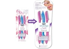 Schick Hydro Silk Touch-Up Multipurpose Exfoliating Dermaplaning Tool, Eyebrow Razor, and Facial Razor with Precision Cover, 