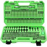 SWANLAKE 232-Piece Ultimate Screwdriver Bit Set, Cr-V Impact Driver Bit Set, Includes Security Bits, Nut Driver, Ratchet Wrench and Bits Holder