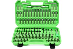 SWANLAKE GARDEN TOOLS SWANLAKE 232-Piece Ultimate Screwdriver Bit Set, Cr-V Impact Driver Bit Set, Includes Security Bits, Nut Driver, Ratchet Wrench and Bits Holder