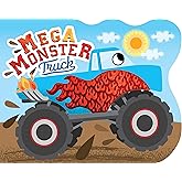 Mega Monster Truck - Touch and Feel Board Book - Sensory Board Book