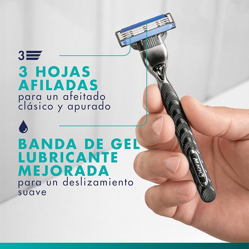 Mach3 Maquinilla de Afeitar para Hombre con 6 Recambios — foto 6 de 7
