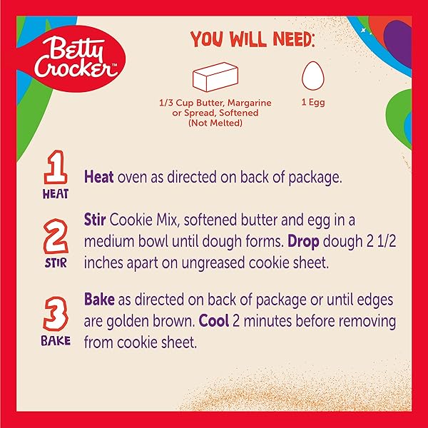 BETTY CROCKER CINNAMON TOAST CRUNCH COOKIE MIX, MADE WITH CINNADUST, HOLIDAY BAKING, 12.6 OZ