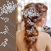 Wedding Hair Accessories: Bridal Headpiece With Hair Piece for Brides (Silver)