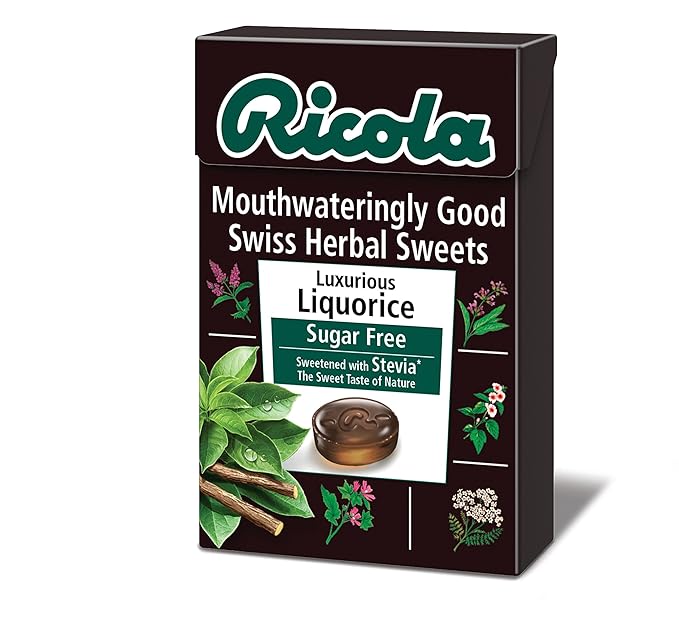 Amazon Com Ricola Liquorice 45g Grocery Gourmet Food