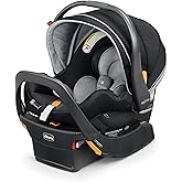 Chicco KeyFit Max Zip ClearTex Infant Car Seat and Base, Rear-Facing Seat for Infants 4-30 lbs., Infant Head and Body Support