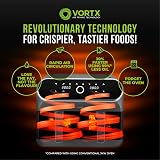 Tower Elite Dual Basket Air Fryer 8L 1700W Vortx Technology Graphite view 5