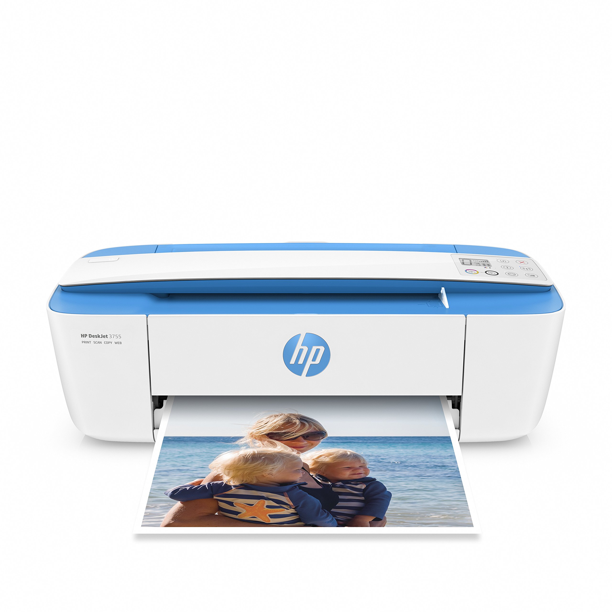 HP DeskJet 3755 Compact All-in-One Photo Printer w Wireless & Mobile