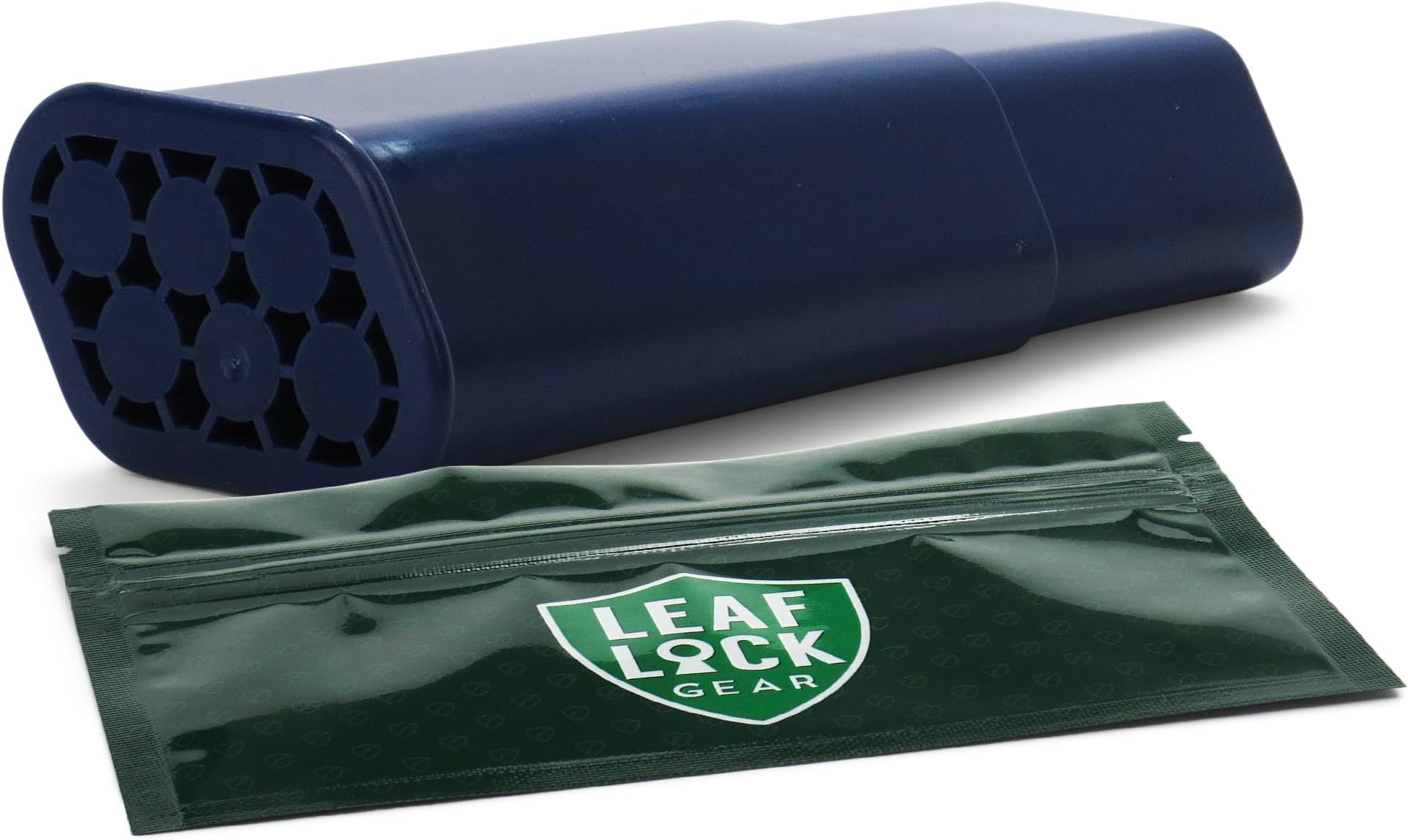 Custody Cone Filler Case (Blue) with Leaf Lock Gear Smell Proof Pouch