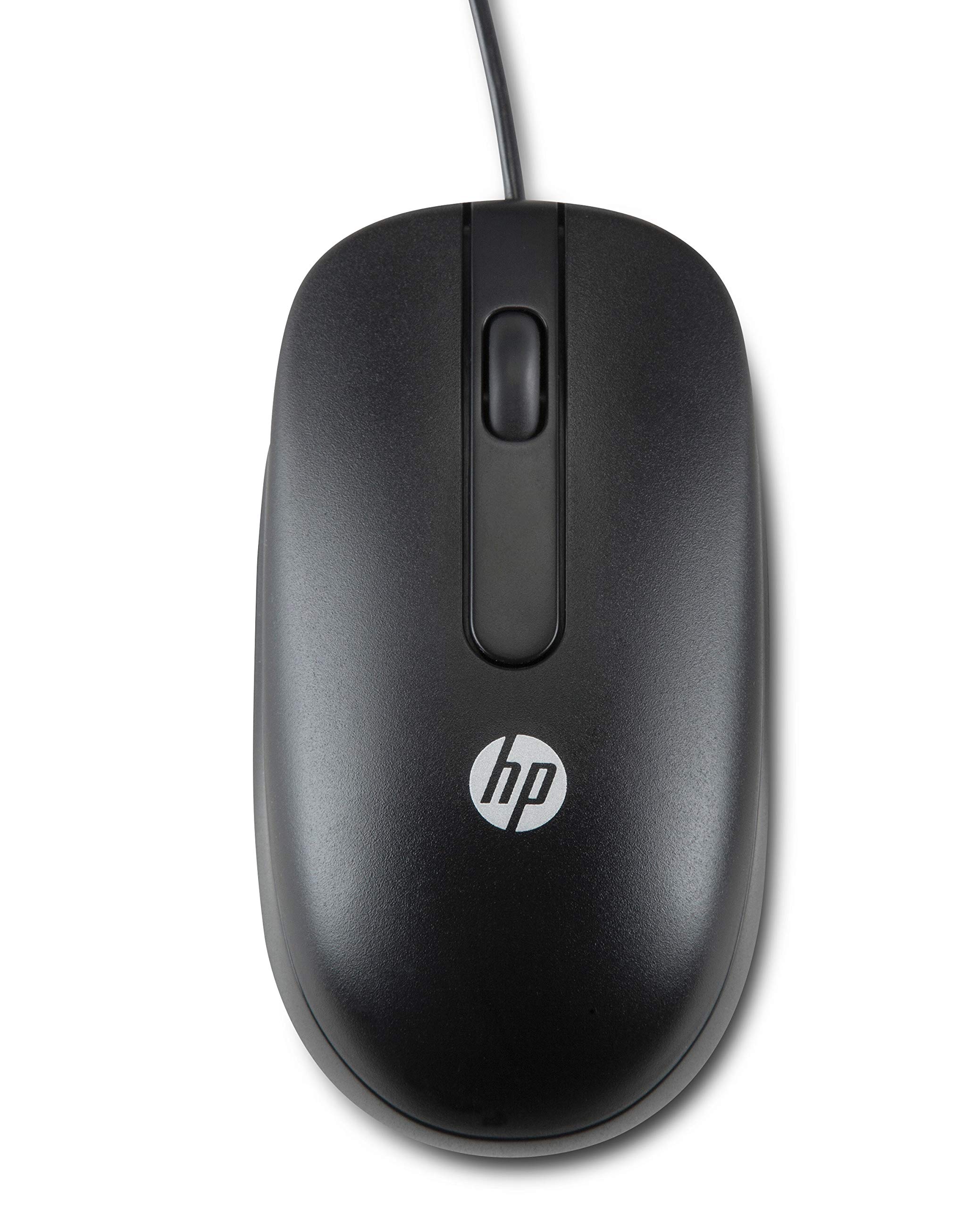 HP QY778A6 Laser USB 2-Button Mouse, 100 pieces, black