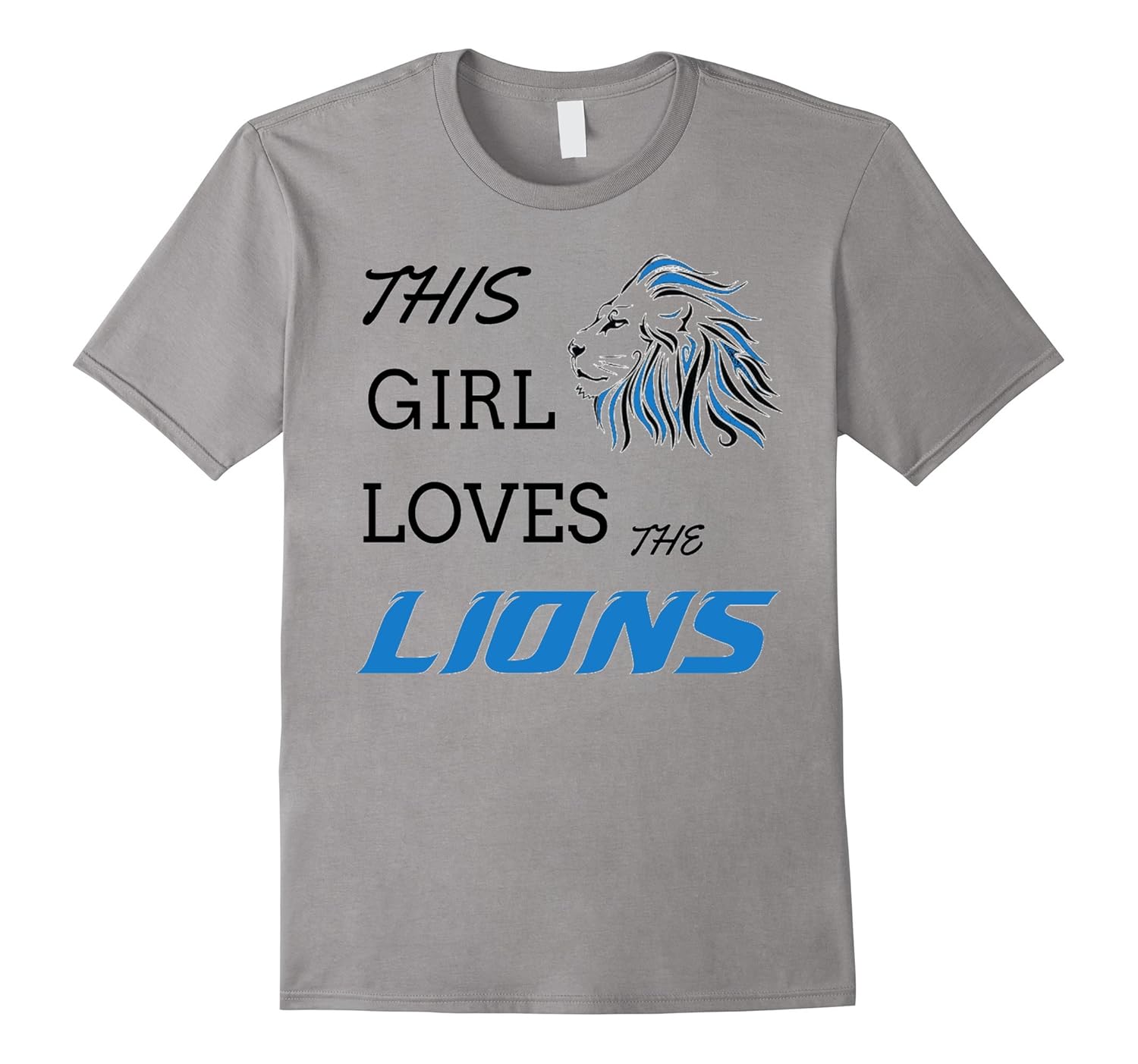 This girl loves the lions, Detroit 313-Rose