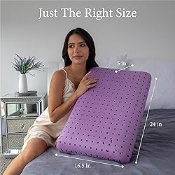 Pharmedoc Cooling Memory Foam Bed Rest Pillows, 1