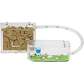 AntHouse - Natural Sand Ant Hill- Basic Kit | Sandwich (4.72 x 3.94 x 0.39 in) + Forage Box (7.09x 3.94 x 1.97 in) | Ant Farm