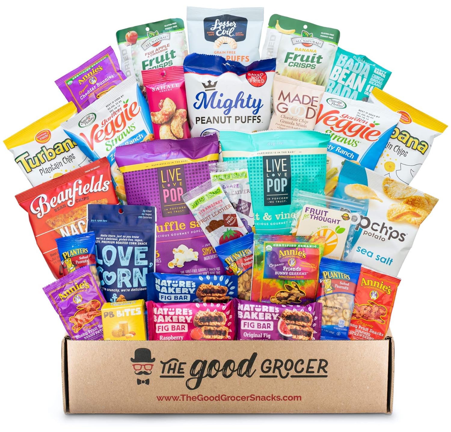 best snacks for college care package