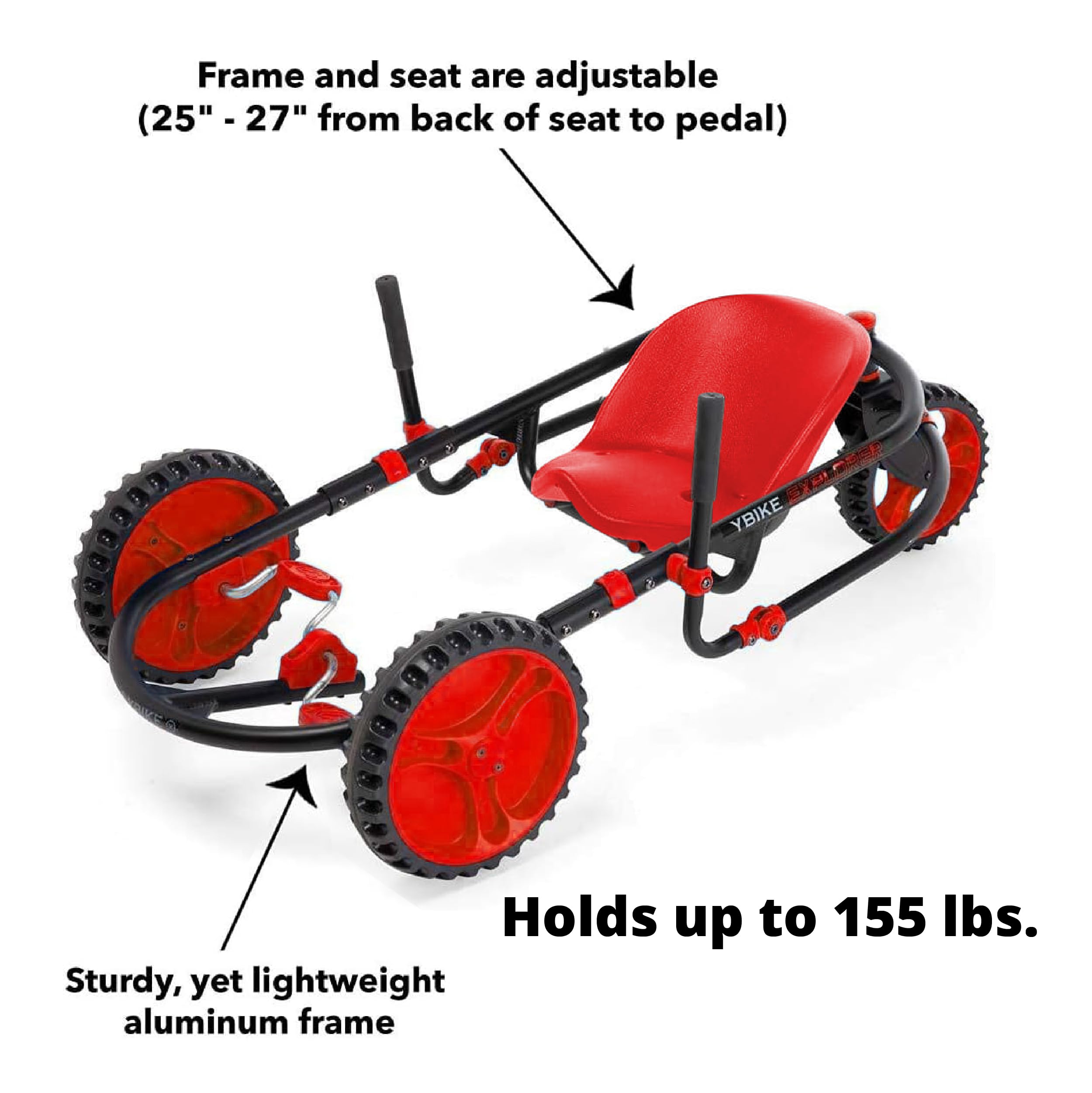 YBIKE Explorer Pedal Car