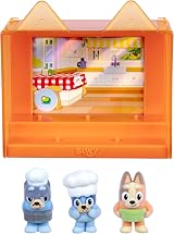 Bluey Fuzzies Episode Pack Pavlova 3 Flocked Mini-Figures