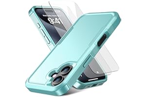 RonShieh Case for iPhone 16 6.1inch Mint Green | Shockproof, Dropproof, Heavy Duty Protection, Pocket-Friendly, Slim, Tough, Non-Slip, Protective, Phone Cover