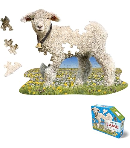 Amazon.com: Madd Capp LiL' LAMB 100 Piece Jigsaw Puzzle For Ages 5