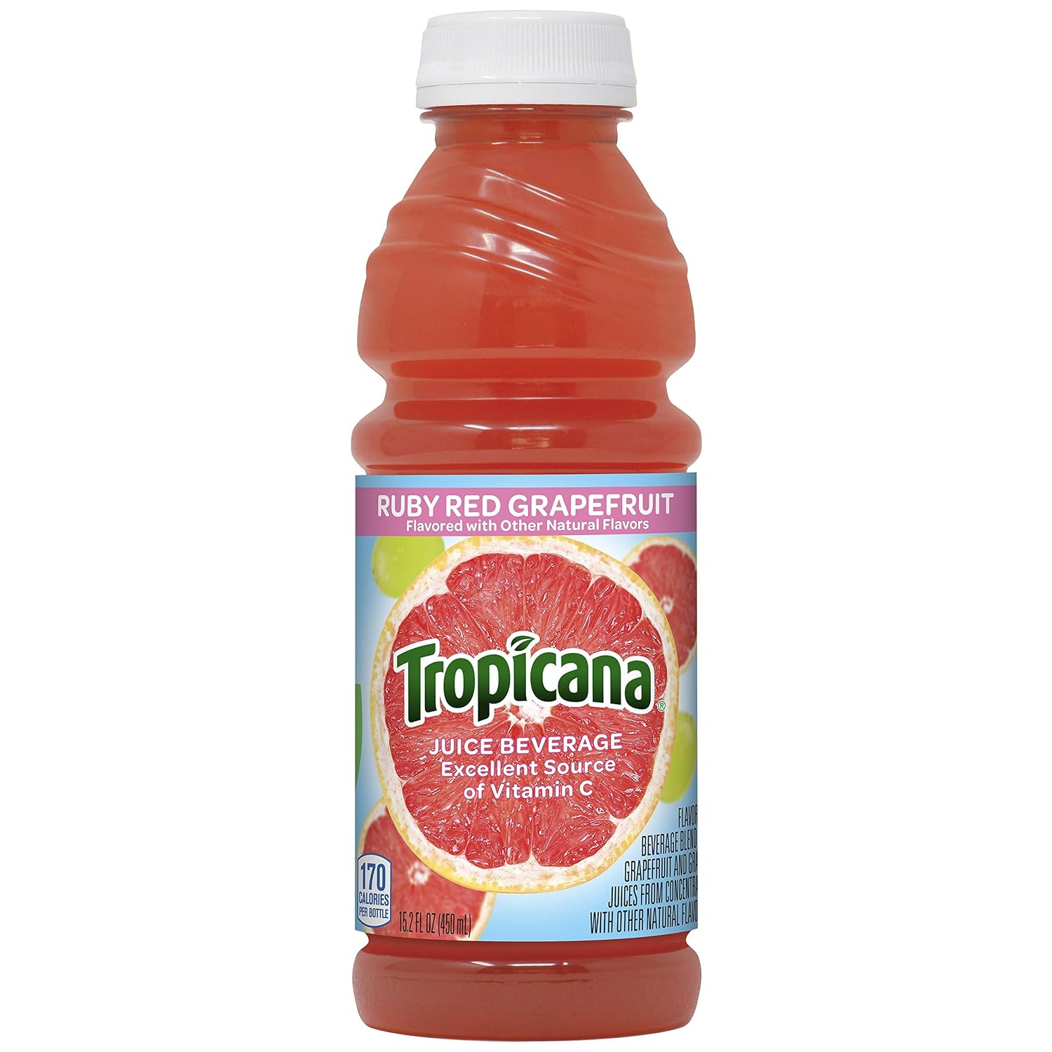 Tropicana Red ruby Grapefruit plastic 15.2oz (048500009406)