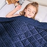 yescool Weighted Blanket 3 lb Blue Small Weighted