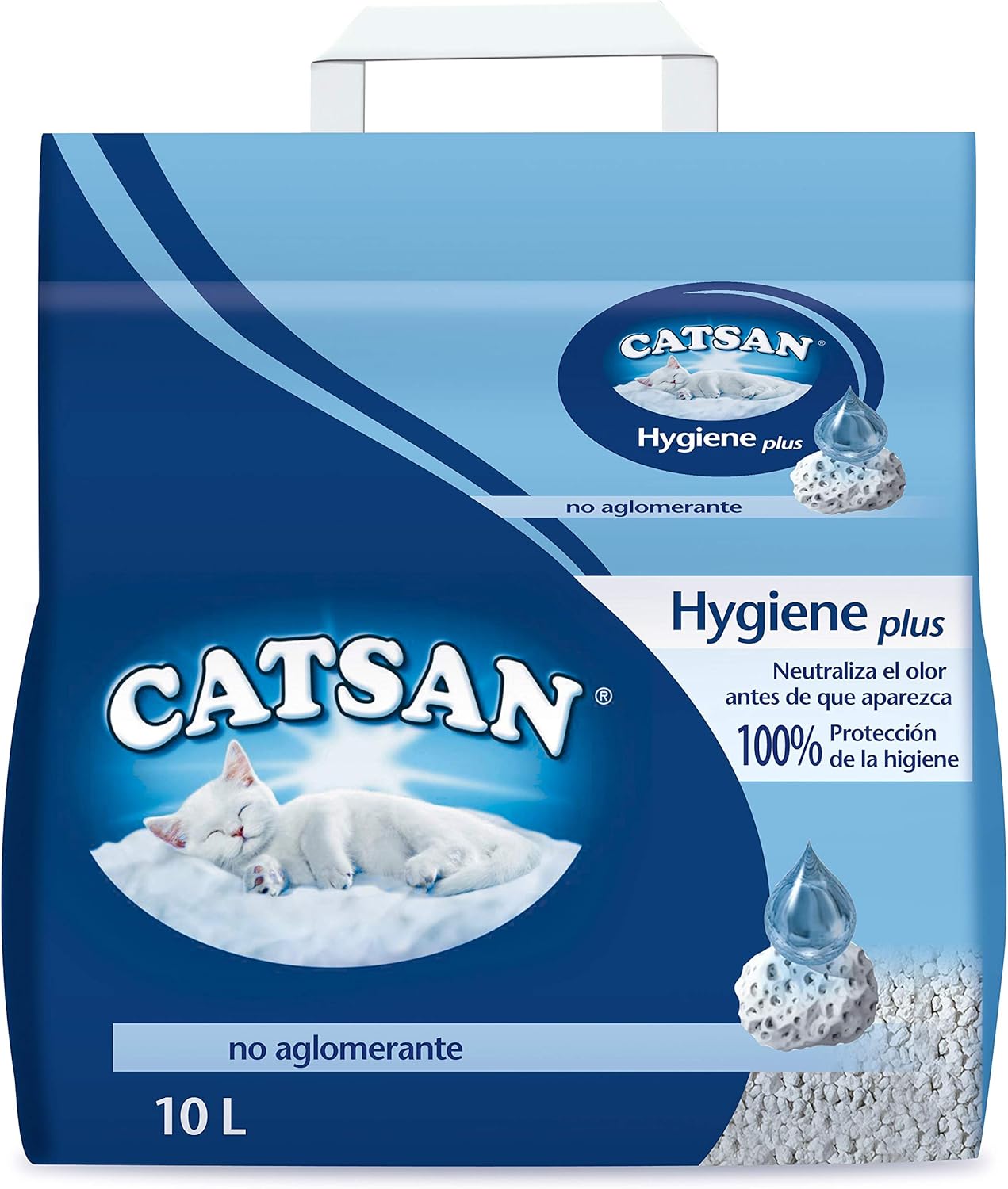 Catsan N/A Hygiene Litter Box, 10 Litre X 4, NonAgglomerating Amazon