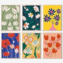 cupmod 6 Pack Paint by Numbers for Kids and